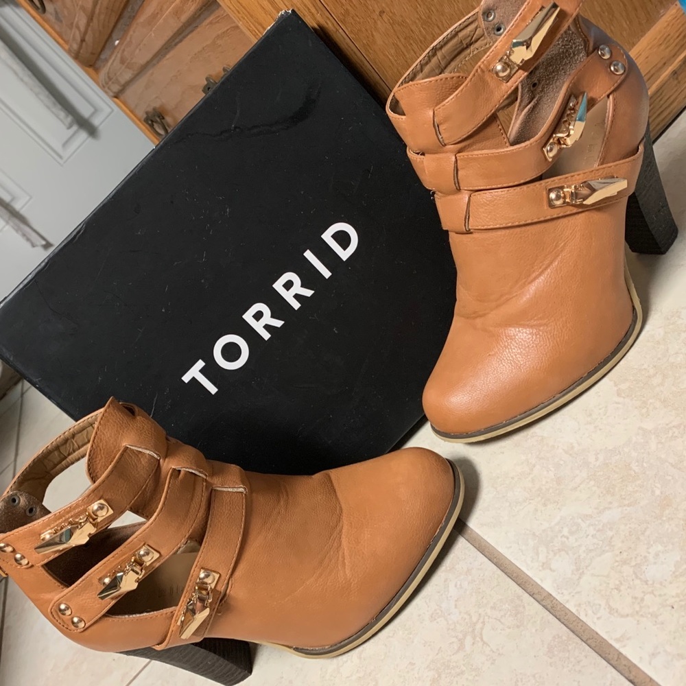 Tan Torrid Booties